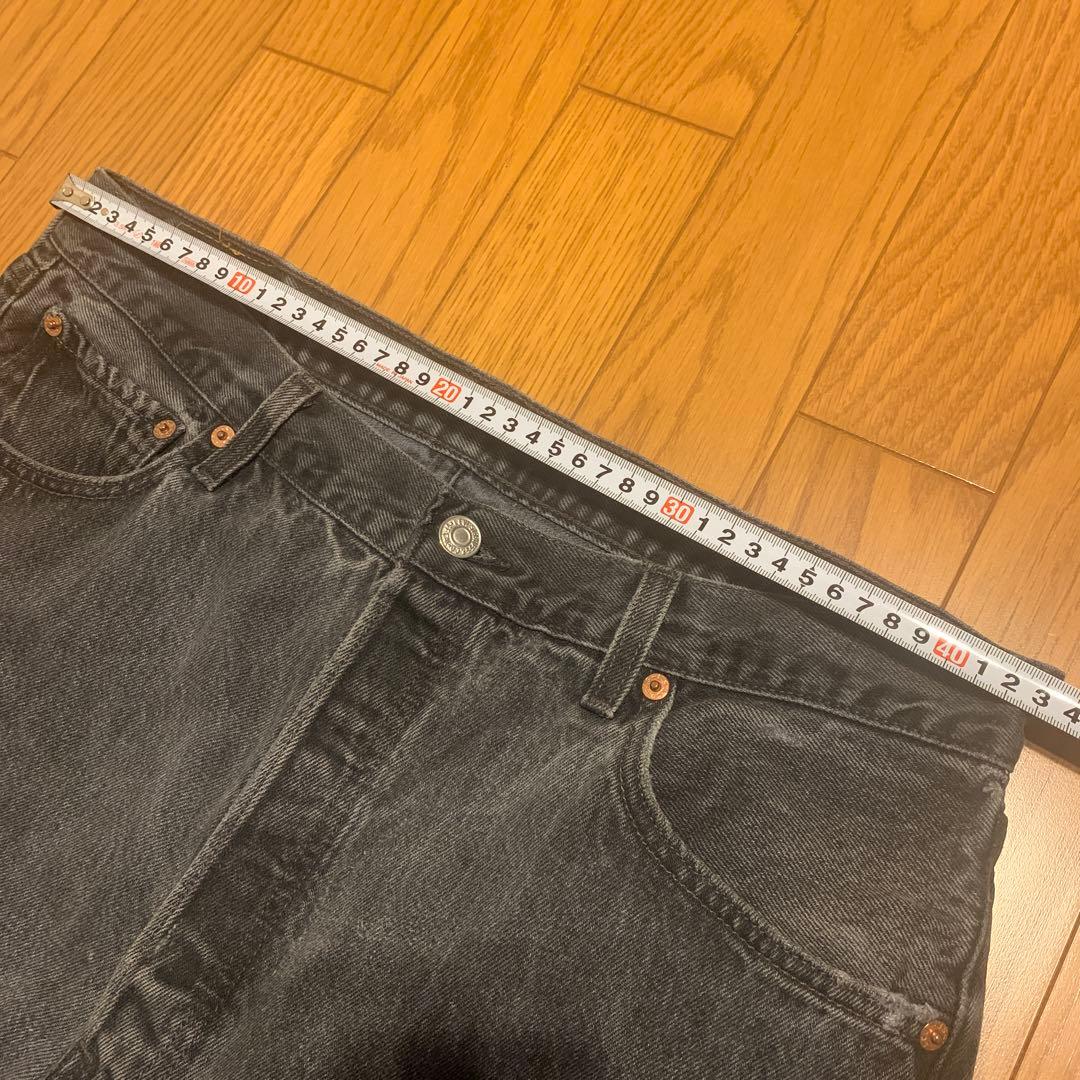 古着リーバイスLevis 501-0660 W36L32ブラックデニムUSA製