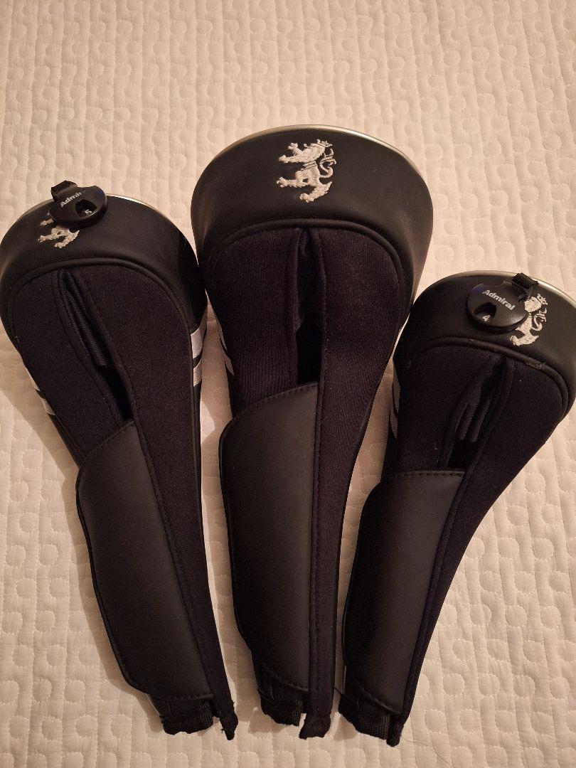 Admiral ゴルフヘッドカバー 3個セット