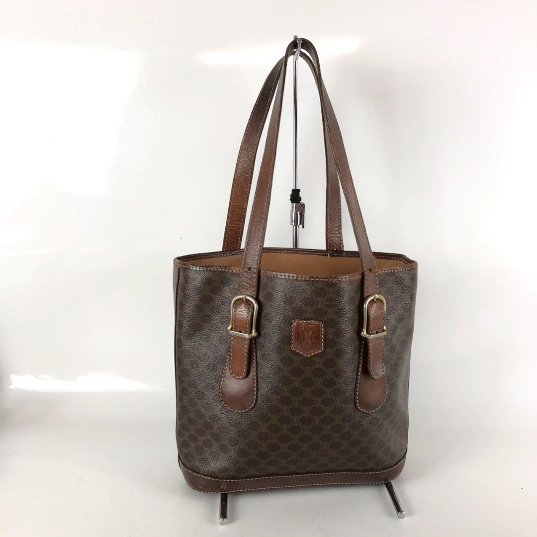 CELINE セリーヌ マカダム柄 トートバッグ レディース ブランド