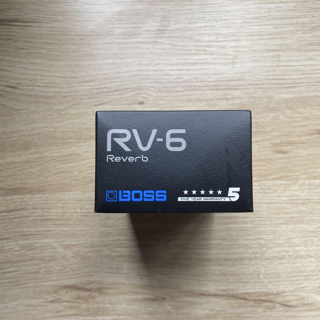 BOSS RV-6 リバーブエフェクター 元箱、保証書付き