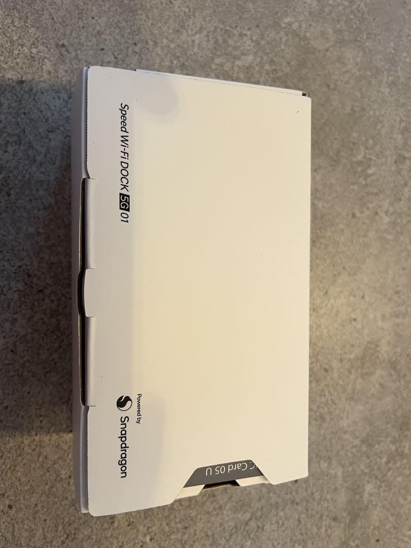 美品　Speed Wi-Fi DOCK 5G 01 Speed Wi-Fi DOCK 5G 01 | J:COM WiMAX +5G S | J:COM