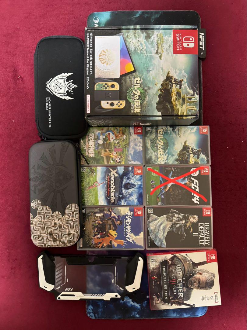 Switch 有機ELモデル ゼルダの伝説 ティアーズ オブ ザ キングダムエ… Nintendo Switch（有機ELモデル） ゼルダの伝説 ティアーズ オブ