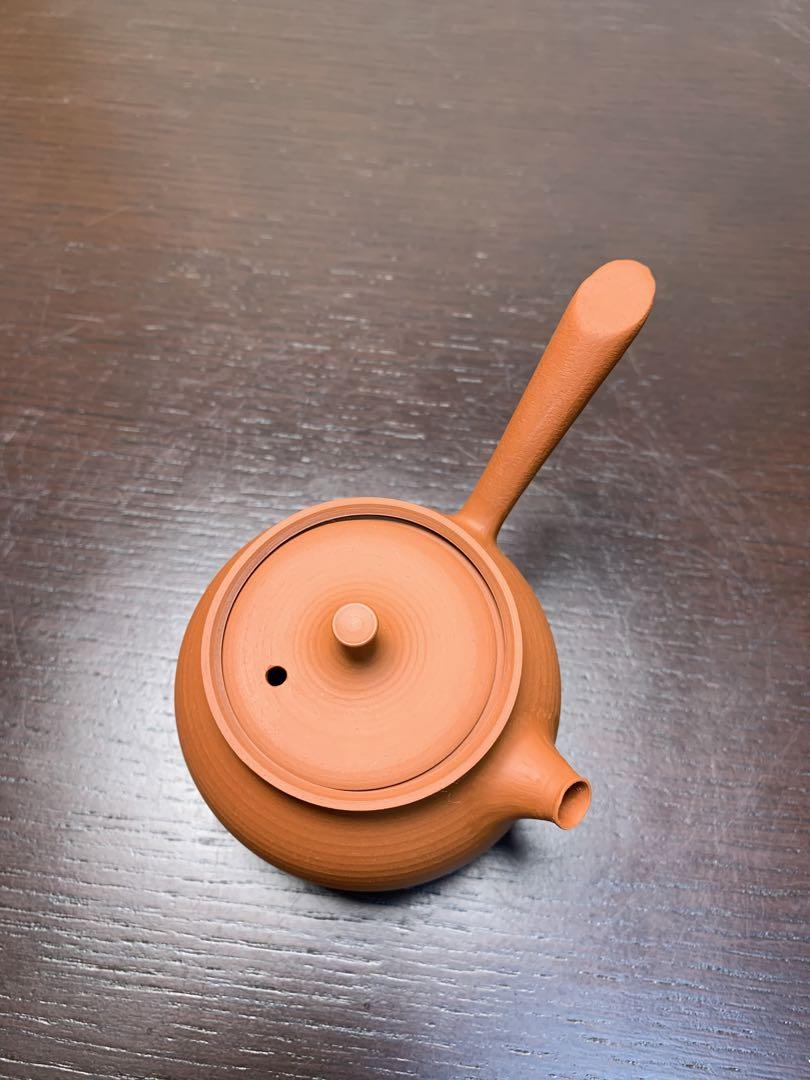 大人も着やすいシンプルファッション 完全手作りのティーポット(薄いブランク） 日本茶用品・茶器 ポット・急須