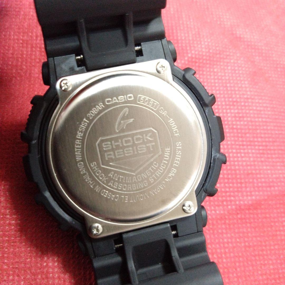 G-SHOCK　GA-100CF電池新品⑫