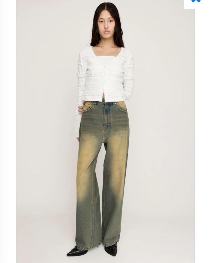 SLY JW STRAIGHT DENIM パンツ