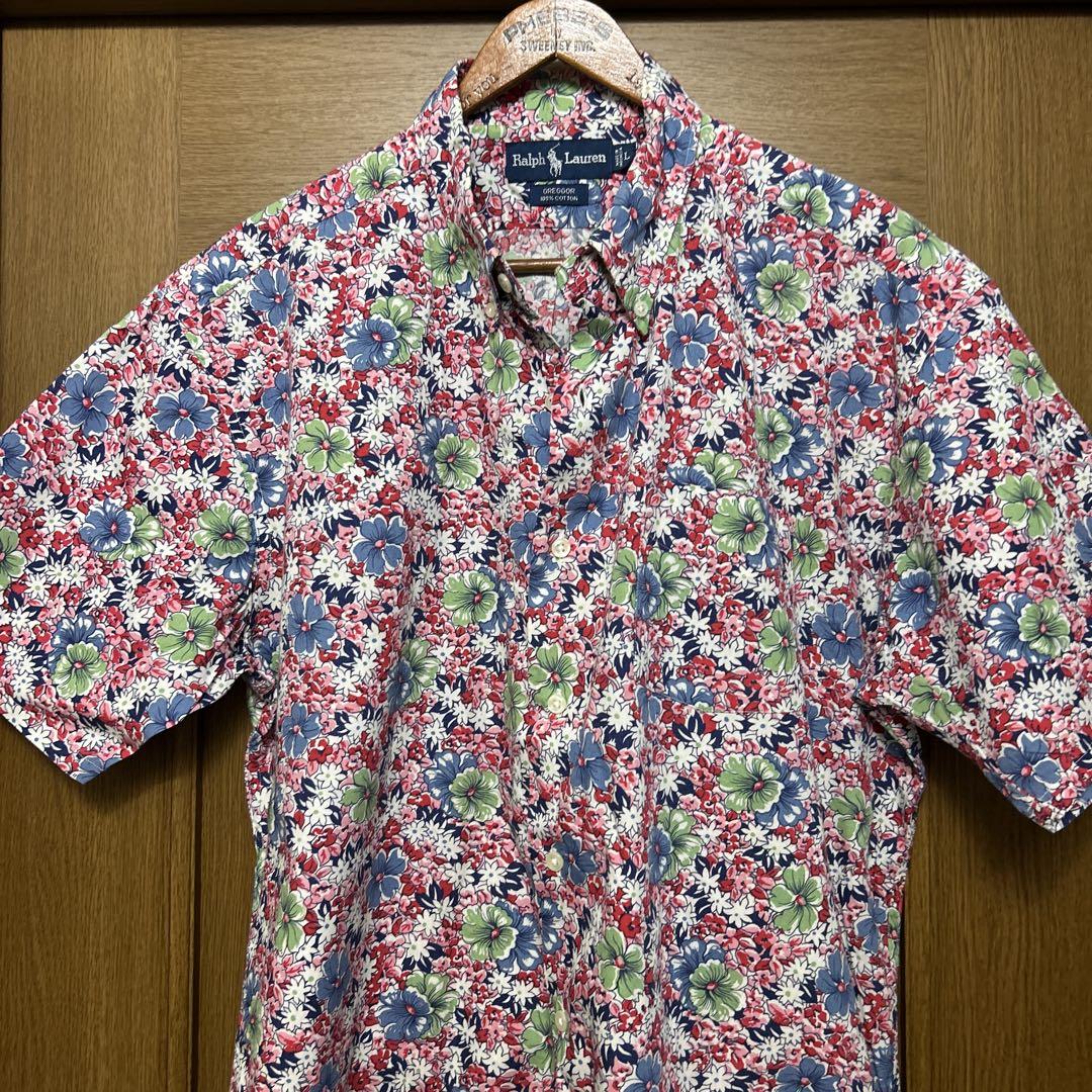 ラルフローレン プリントシャツ
