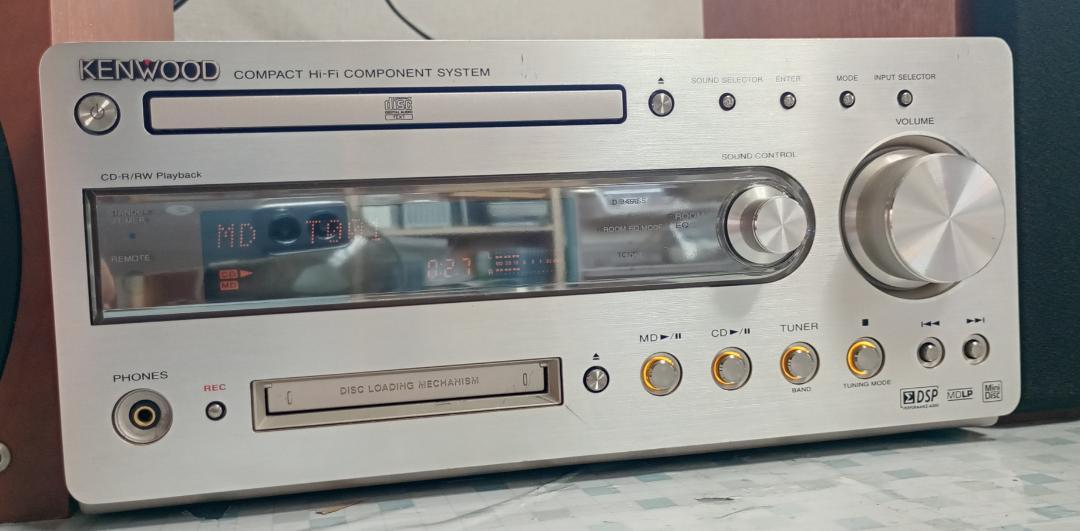 KENWOOD ミニコンポ R-K700 動作良好・美品 BT対応 ミニコンポ