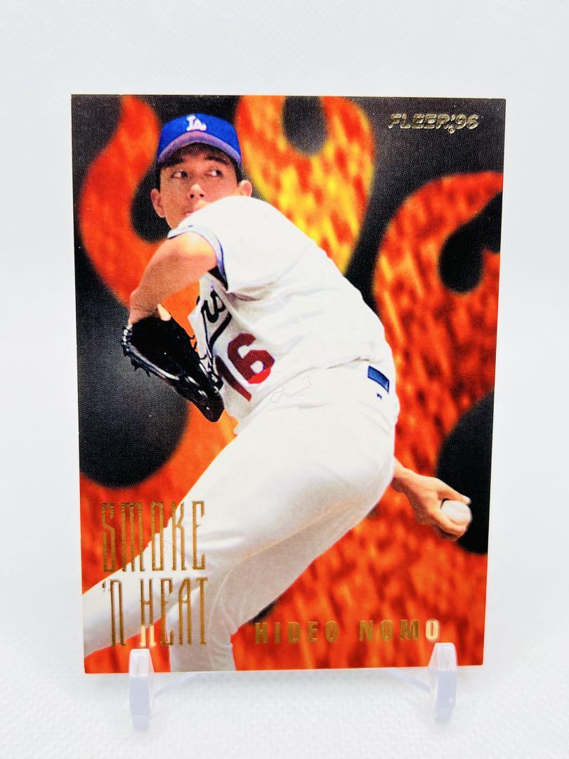 公式の店舗 インサート HEAT 'n SMOKE Fleer 1996 野茂英雄 メルカリ - MLB ウェア
