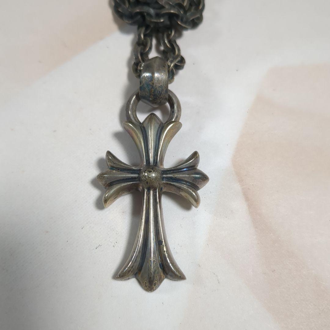 Chrome Hearts クロスネックレス シルバー