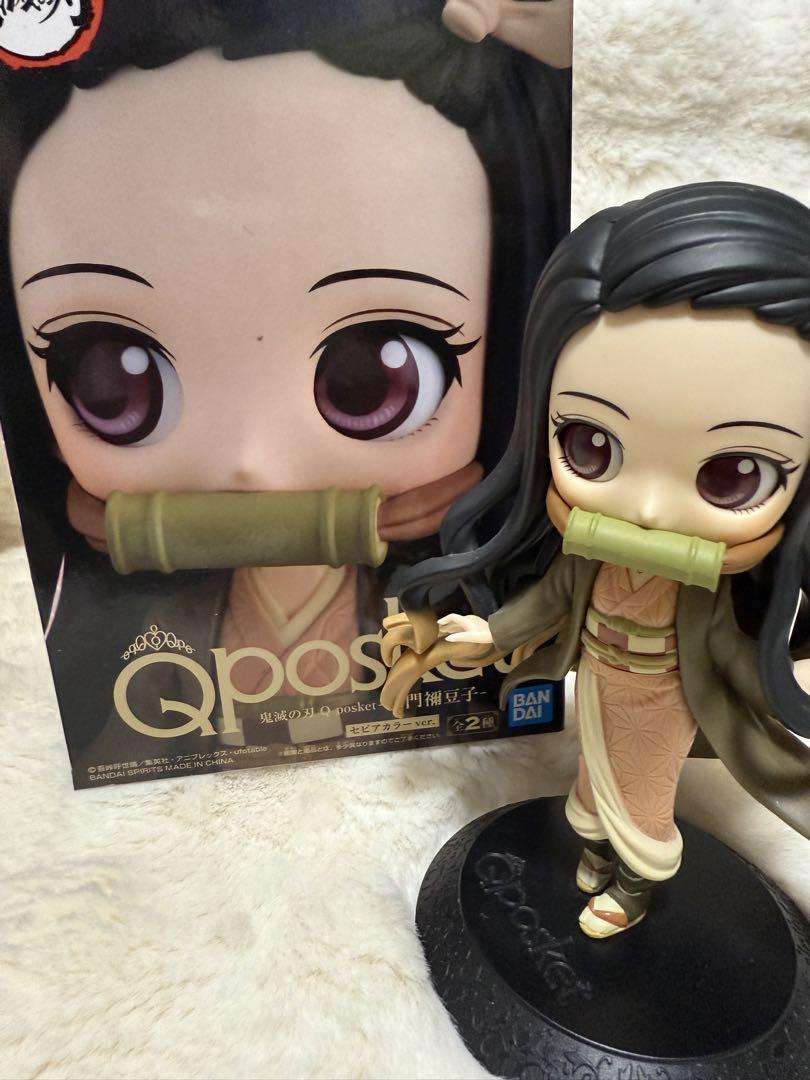 バンダイ Qposket バンプレスト　ここみえアクリルフィギュア　鬼滅　禰豆子