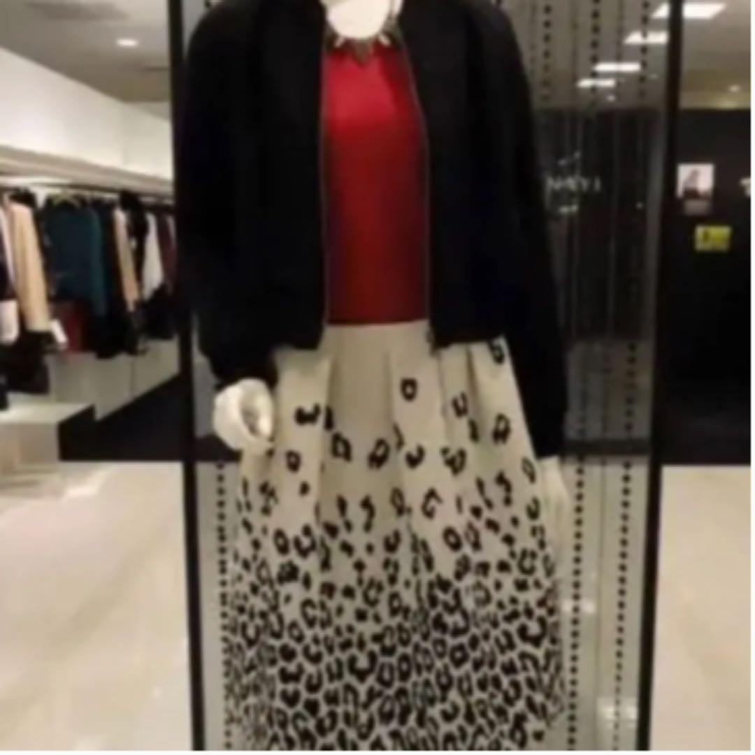 アナイ　レオパード スカート　36