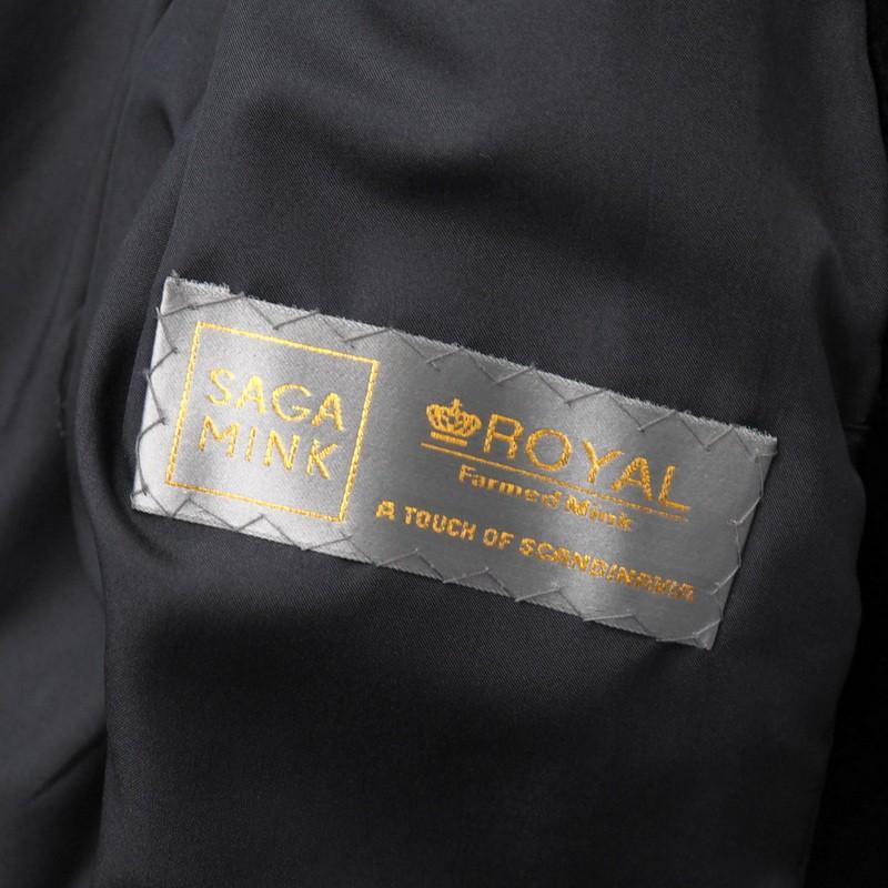 SAGA MINK ROYAL サガミンク ロイヤル ミンクコート 約121cm