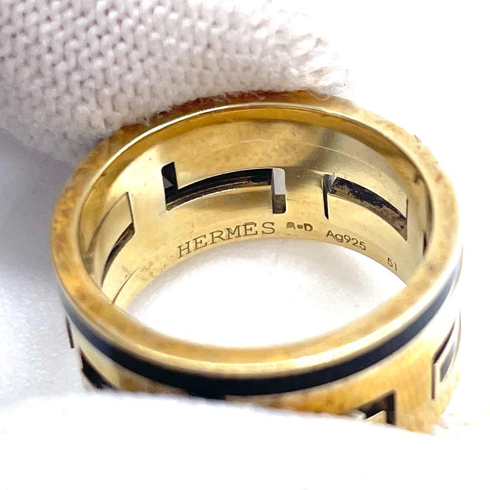⭐️美品⭐️Hermes ムーブアッシュ リング xNdFr-m82939100744 エルメス 再入荷通販