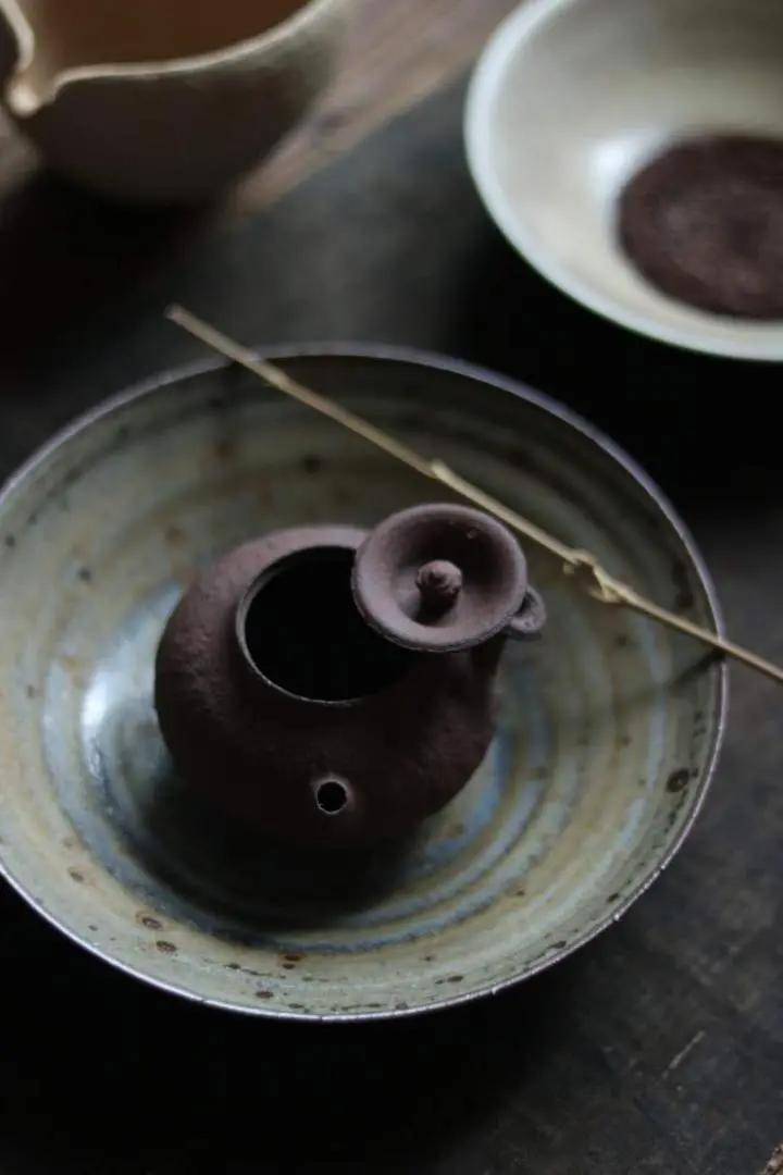 20央雨 景徳鎮 紫砂壺 朱泥塗り 中国茶壺 画像19