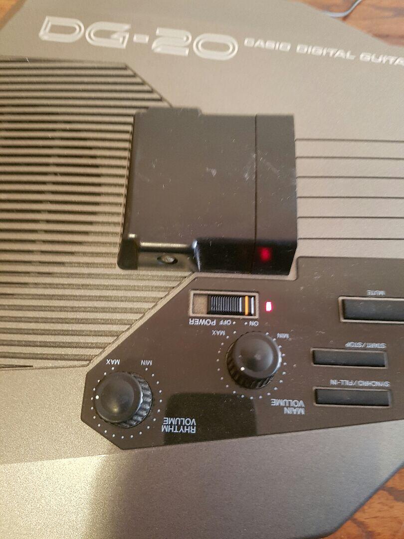 SALE本物保証 動作良好 カシオ DG-20 デジタルギター アダプター付属 DYEpy-m82942081419 新作登場低価
