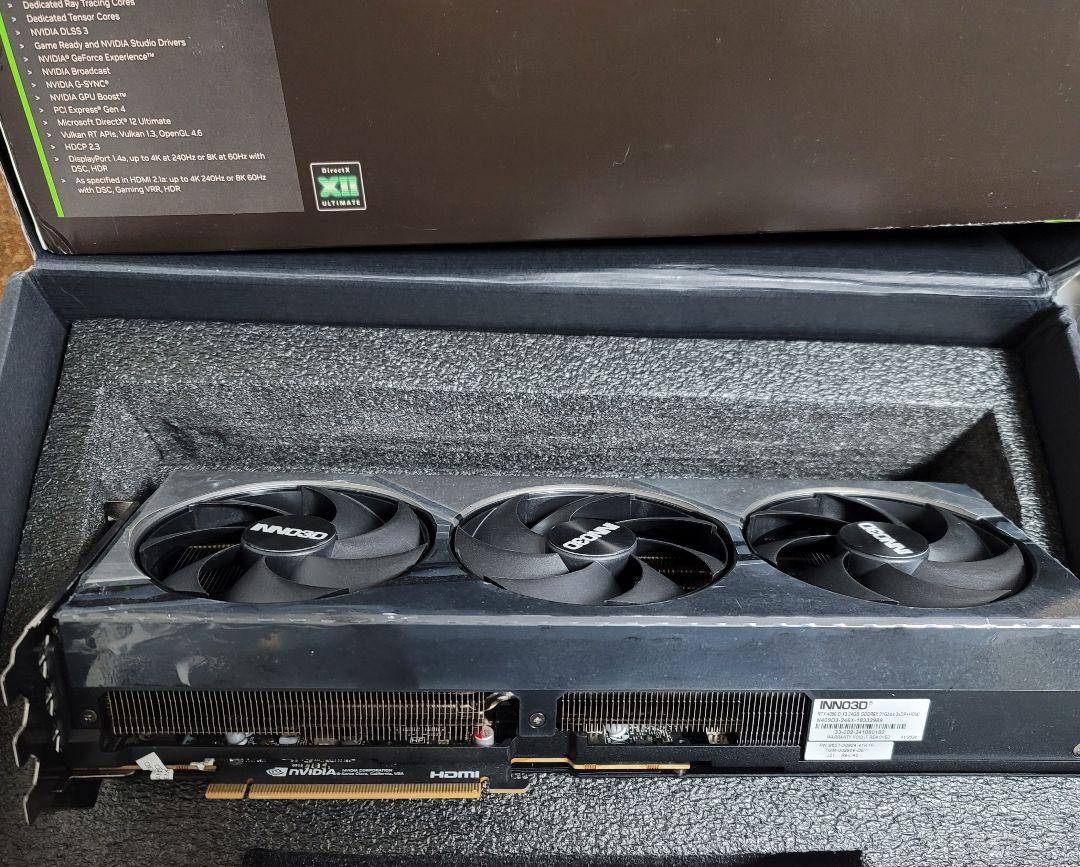 INNO3D GeForce RTX 4090 D 24GB ジャンク