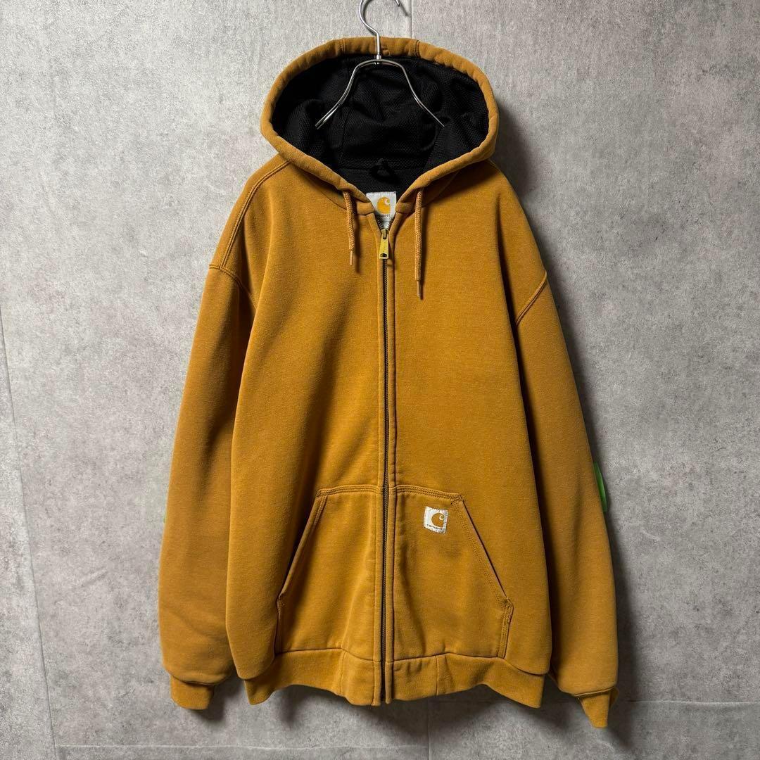 カーハート　carhartt　ジップパーカー レインディフェンダー M