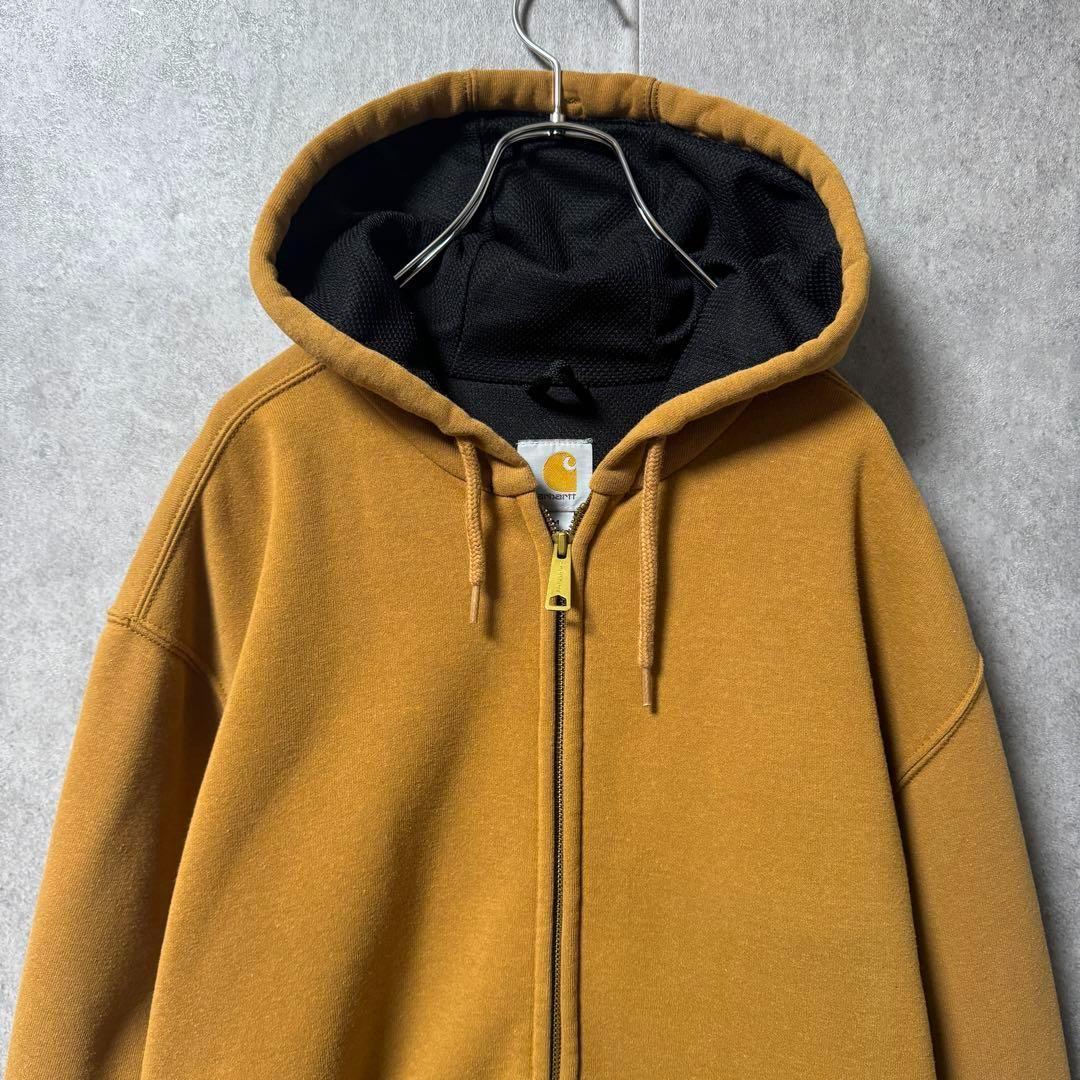 カーハート　carhartt　ジップパーカー レインディフェンダー M