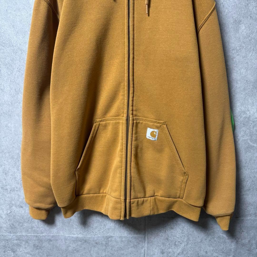 カーハート　carhartt　ジップパーカー レインディフェンダー M