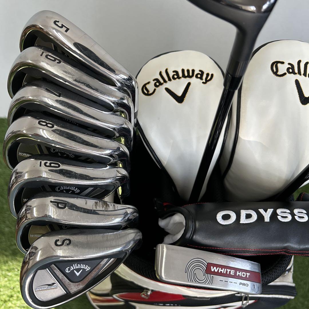 美品‼️Callaway warbird メンズゴルフクラブセット