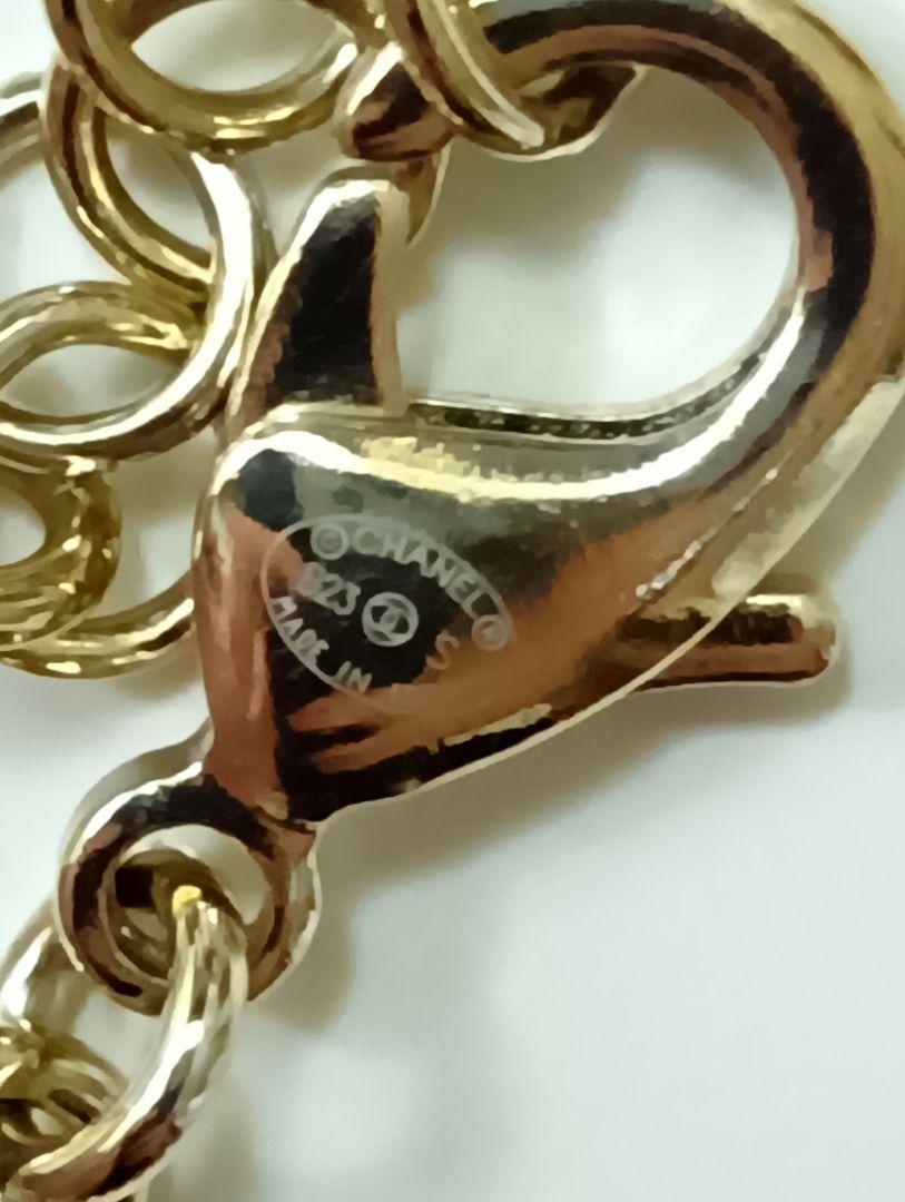 新品 CHANEL チョーカー ネックレス CCマーク ホワイト 香水瓶