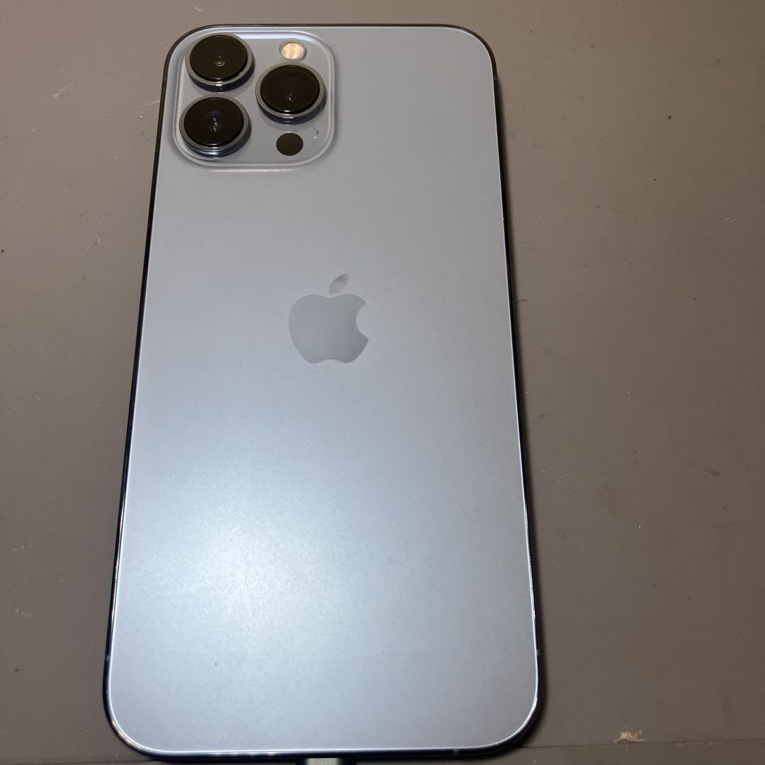 美品 iPhone 13promax シエラブルー 128GB