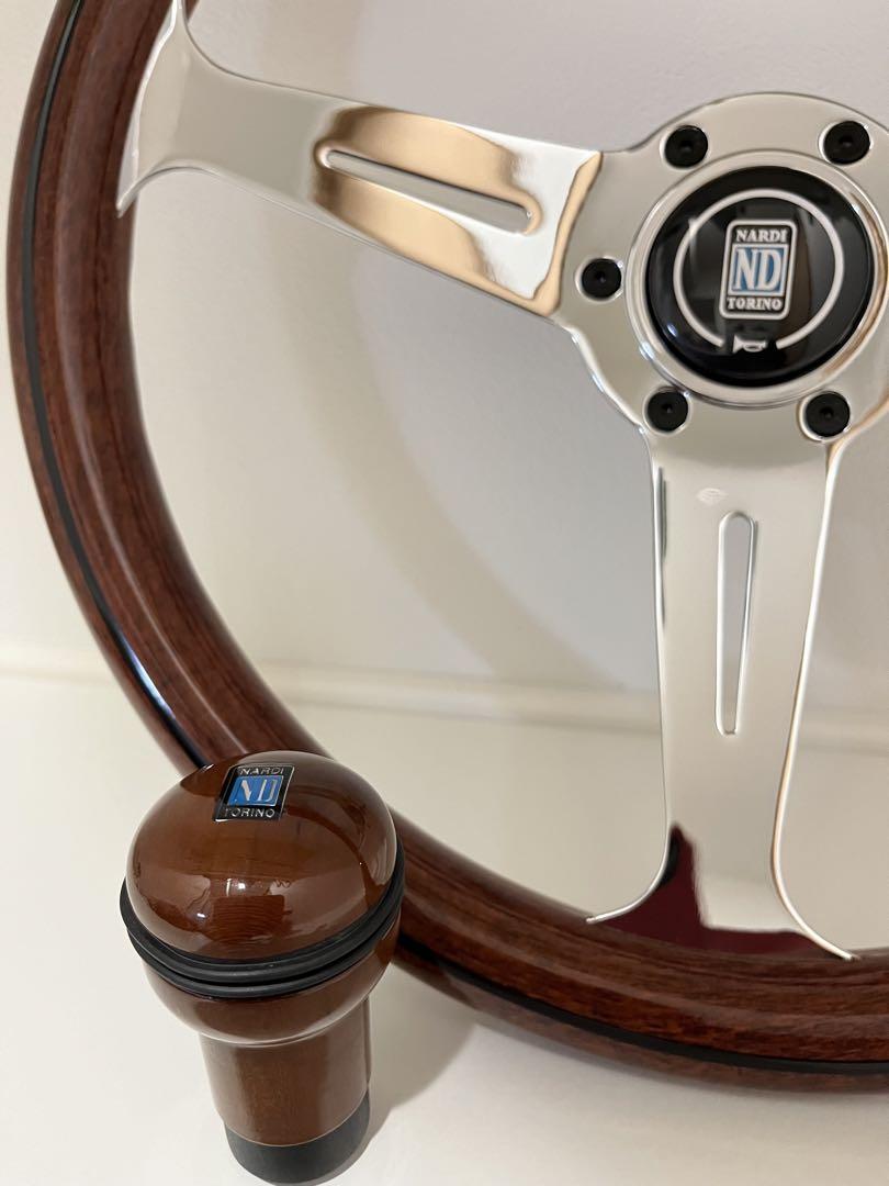 最安値】NARDI ナルディ ステアリング クラシック ウッド調