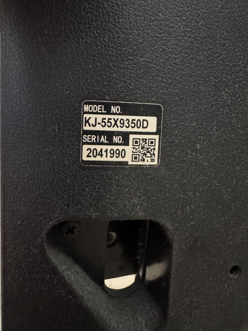 ジャンク　SONY KJ-55X9350D ジャンク品】55型SONY KJ-55X9350D - メルカリ