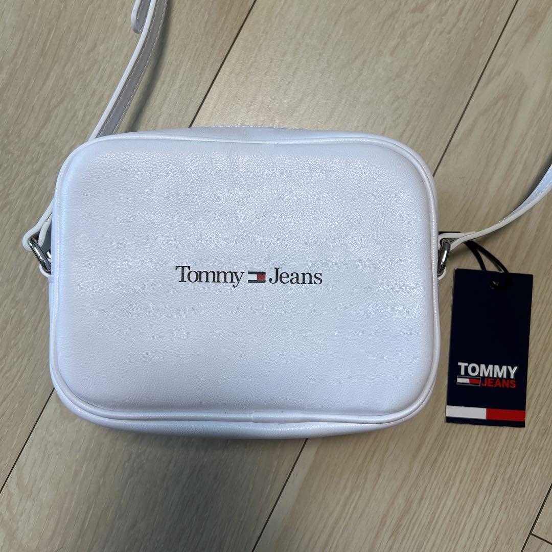 Tommy Jeans ホワイト ショルダーバッグ