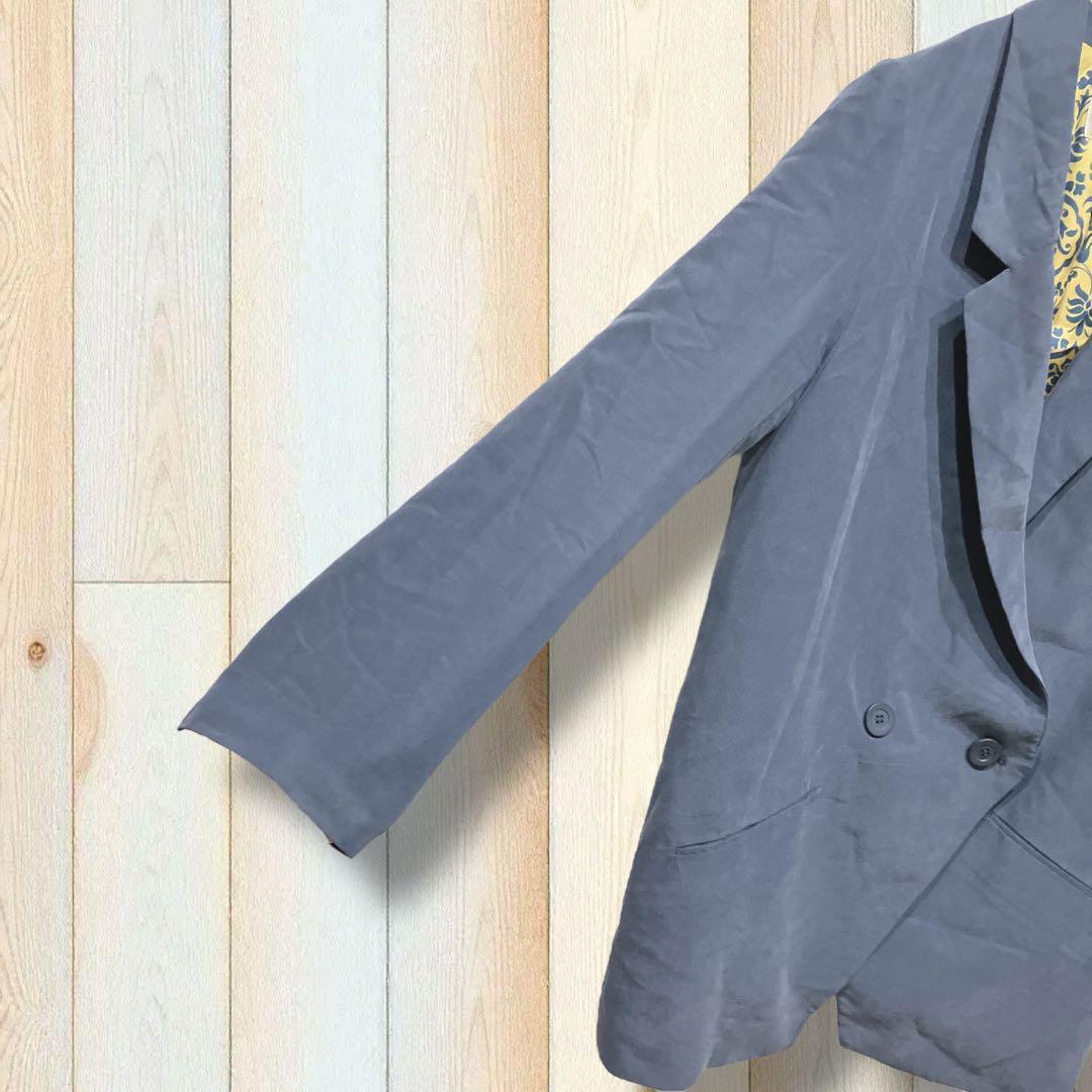 Lily Brown サイズF テーラードジャケット ネイビー 可愛い　オシャレ Lily Brown サイズF テーラードジャケット ネイビー 可愛い