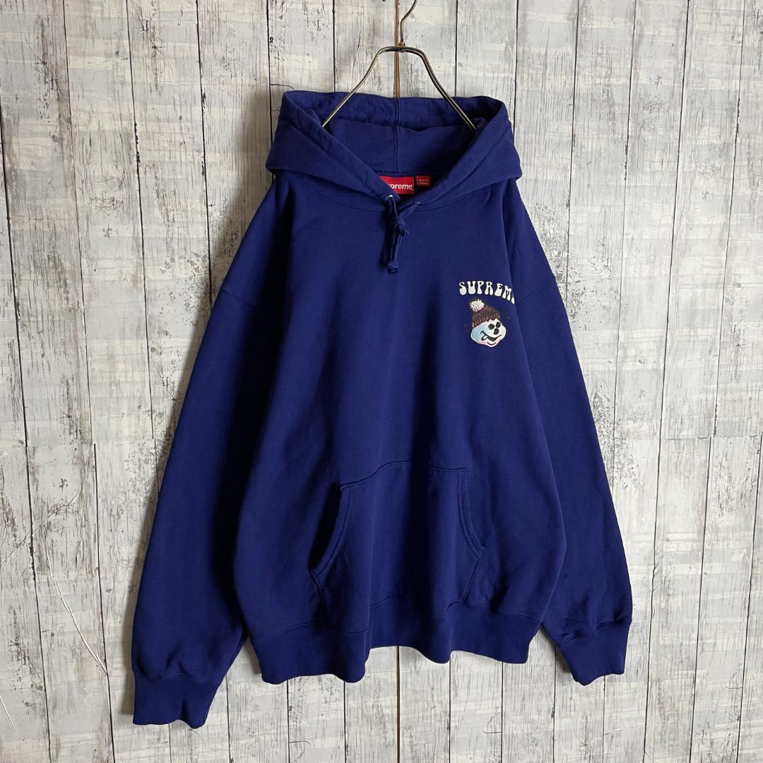 ブランド 【大人気L☆スノーマン☆入手困難】シュプリーム バックプリント パーカー. 【KU3476835121】(15268円)