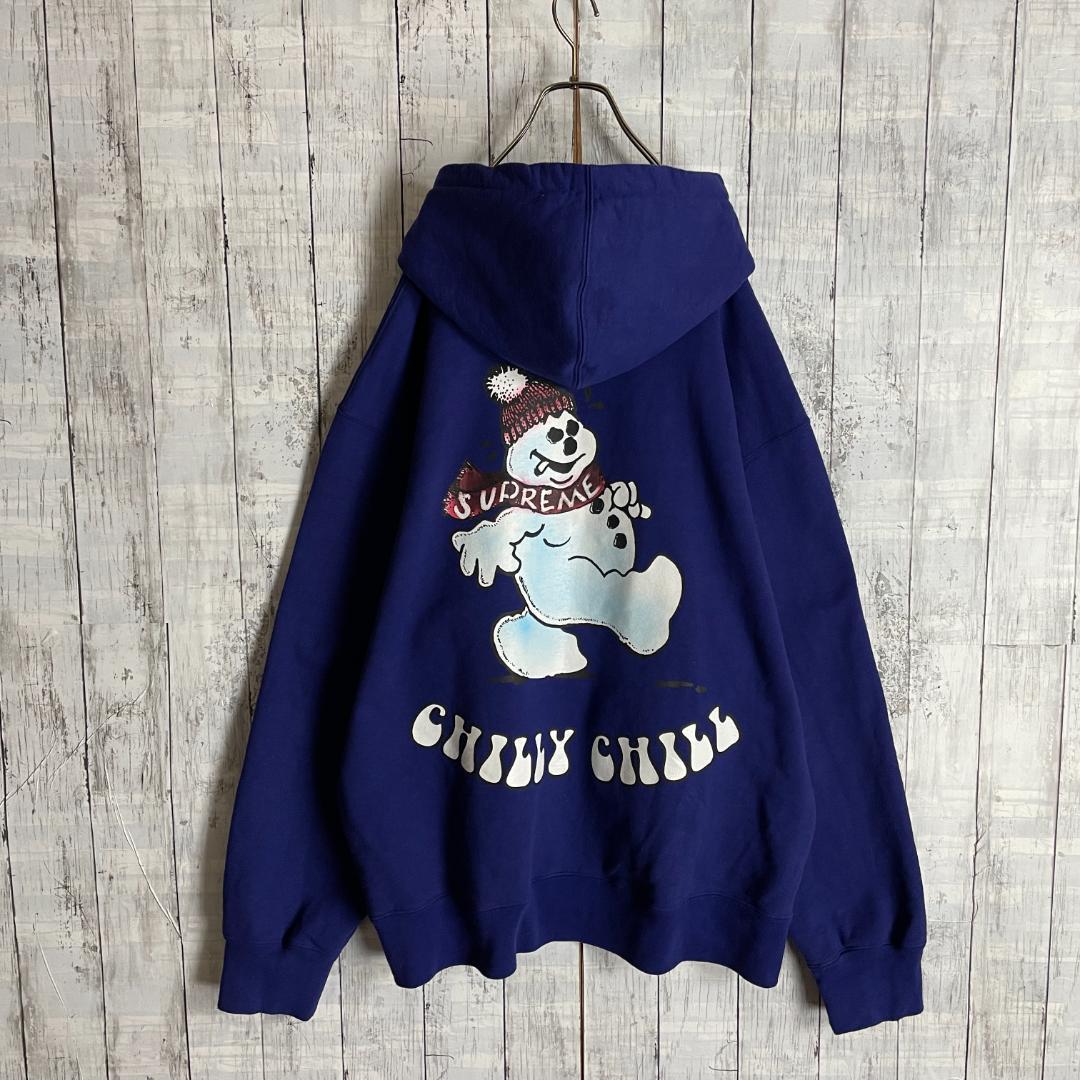 ブランド 【大人気L☆スノーマン☆入手困難】シュプリーム バックプリント パーカー. 【KU3476835121】(15268円)