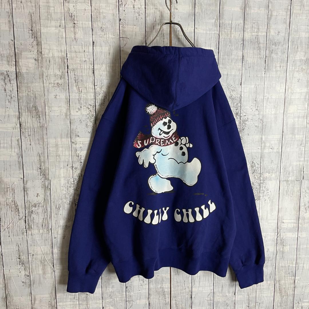 ブランド 【大人気L☆スノーマン☆入手困難】シュプリーム バックプリント パーカー. 【KU3476835121】(15268円)