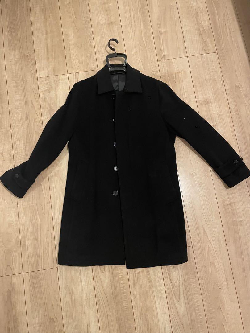 United arrows 黒 ウールコート メンズ