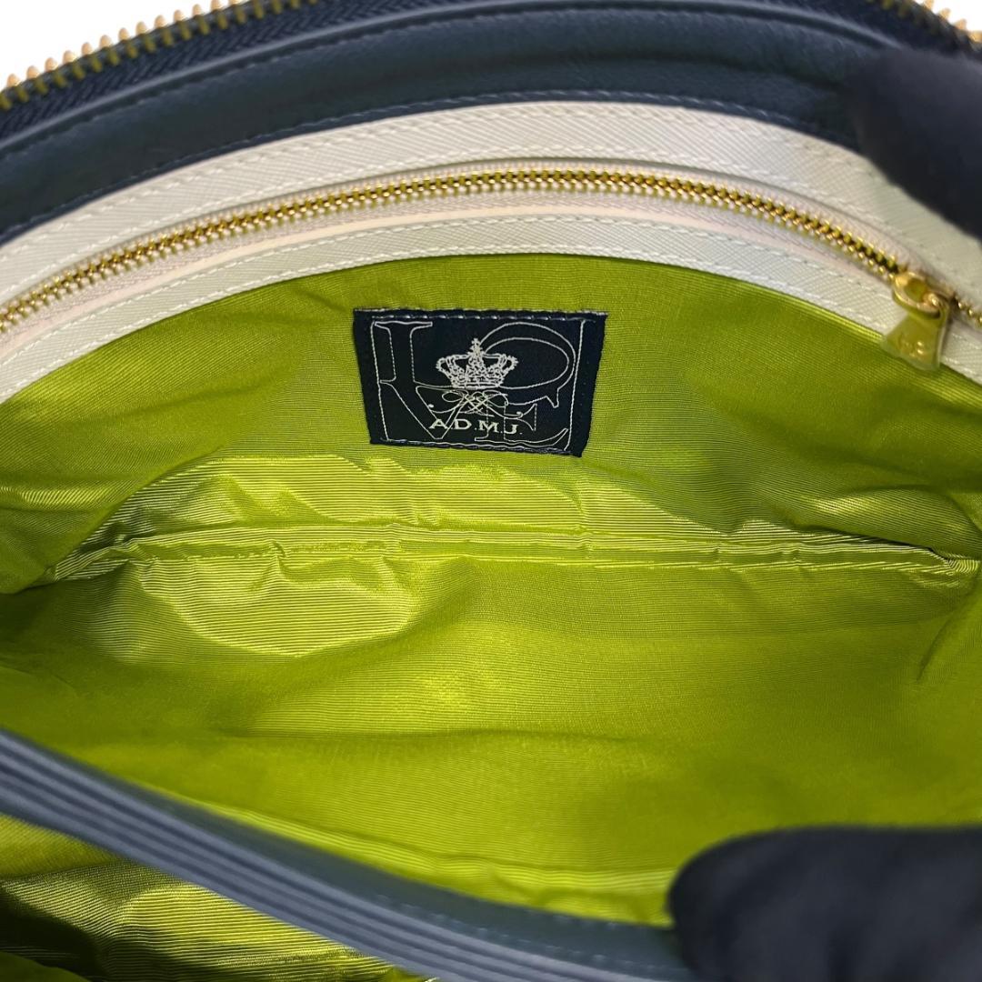 ADMJ サコッシュ　ショルダーバッグ　斜め掛け　レザー　エーディーエムジェイ