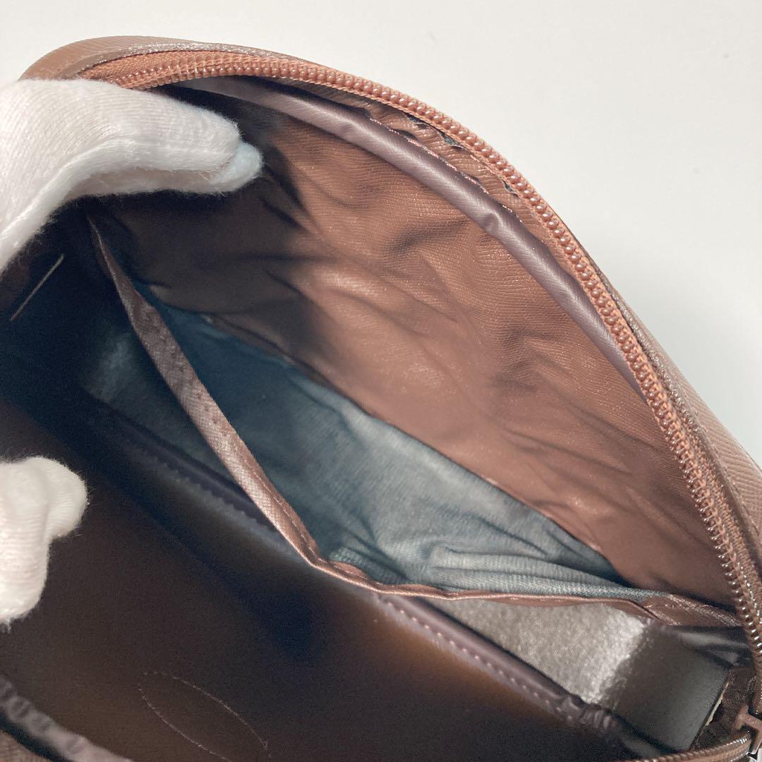 未使用 Burberry バーバリー クラッチ セカンドバッグ チェック