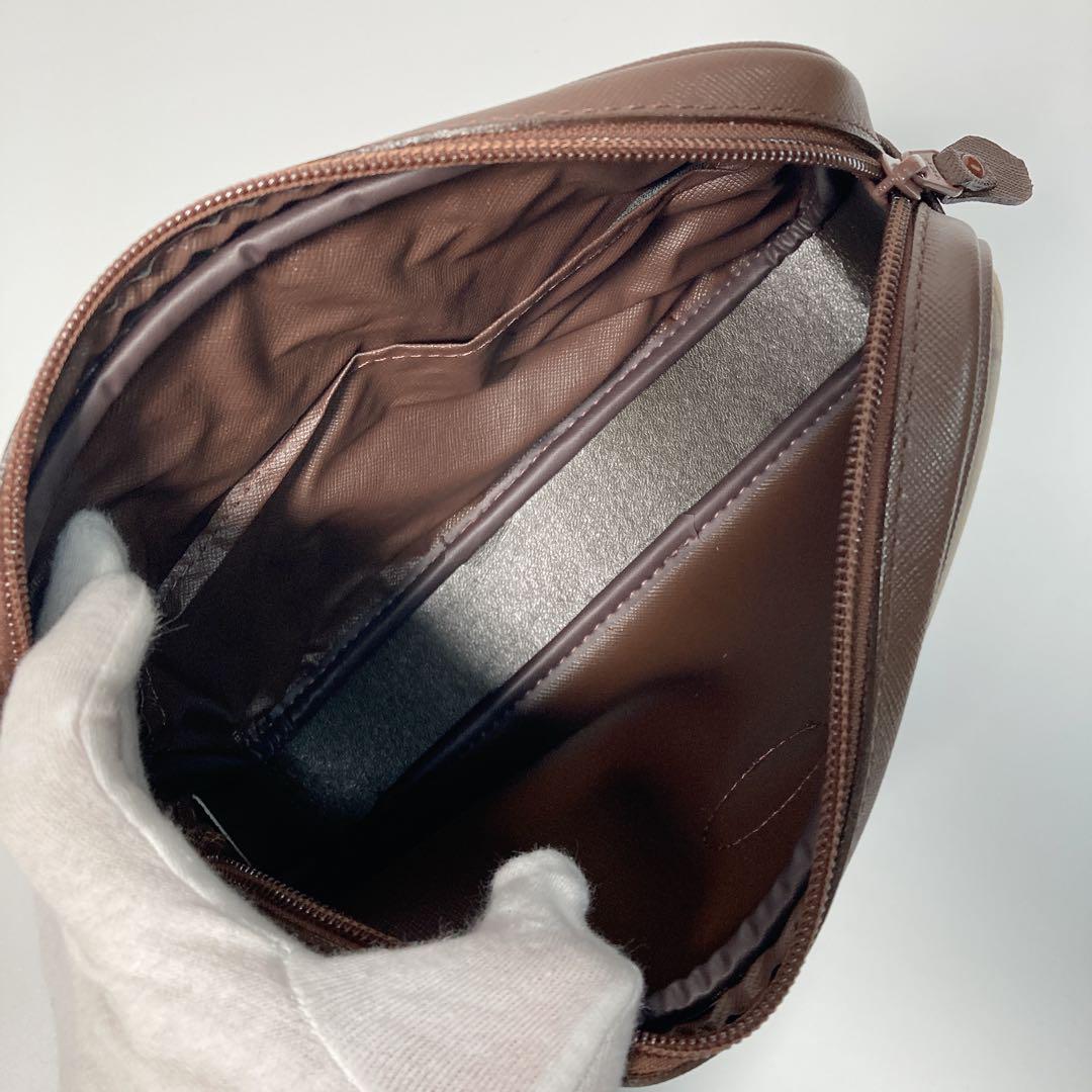 未使用 Burberry バーバリー クラッチ セカンドバッグ チェック