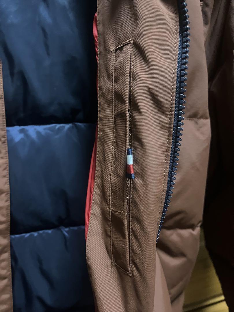 トミーフィルフィガー　ブラウンダウンジャケット　Mサイズ TOMMY HILFIGER ブラウン ダウンジャケット