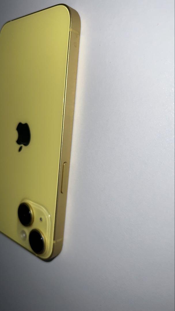 Apple iPhone 14 イエロー 本体　美品