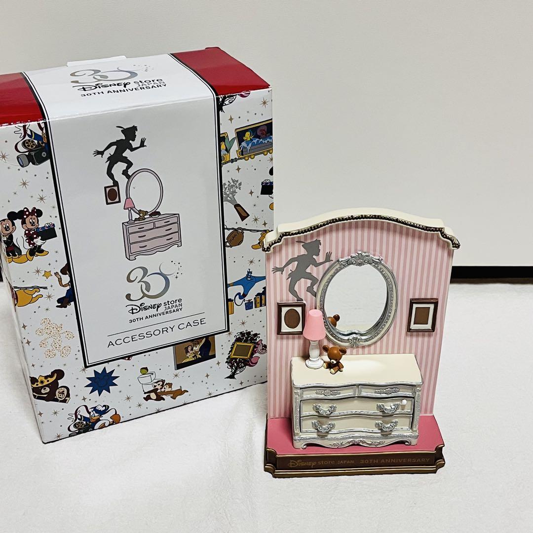 ディズニーストア　30周年　ピーターパン　アクセサリーケース　箱付き