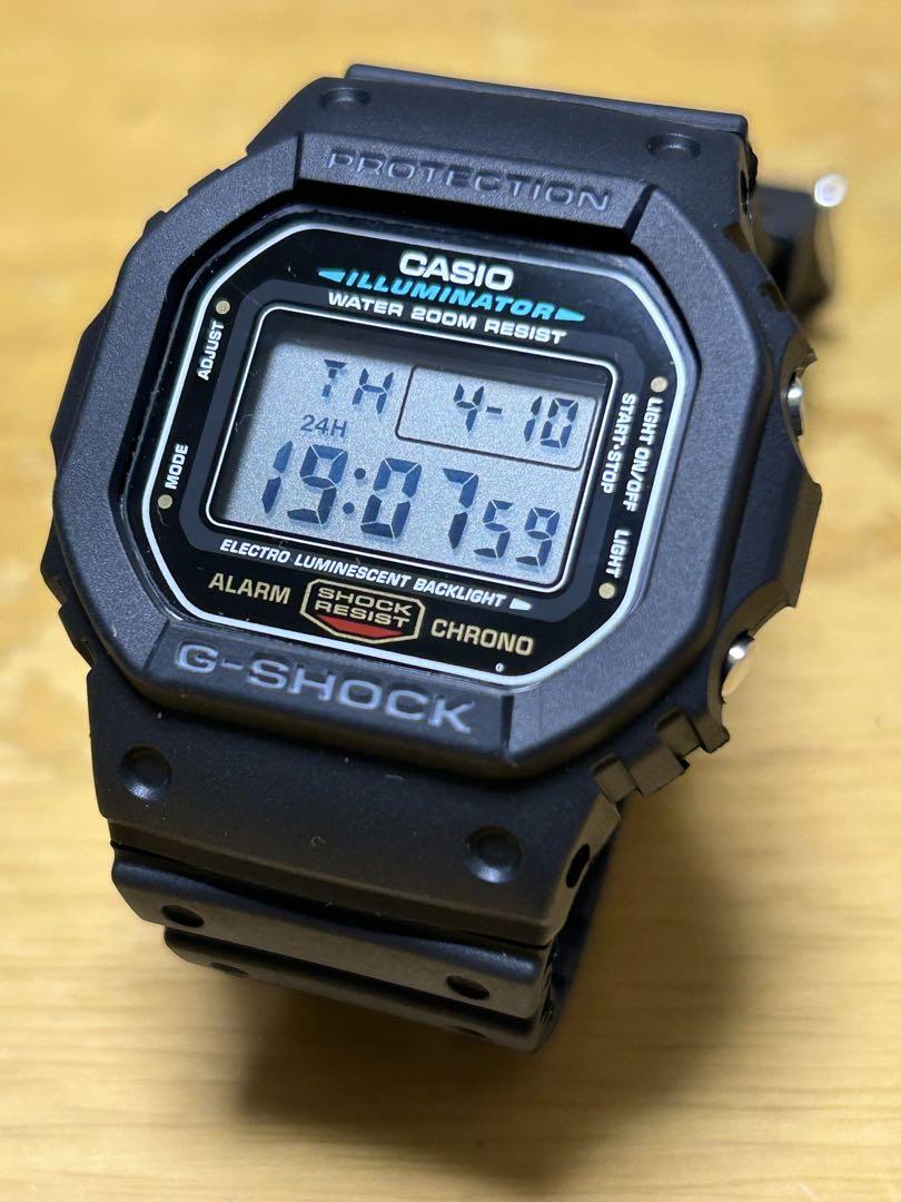 casio G-SHOCK ジーショックDW-5600E 動作良好　送料込　美品