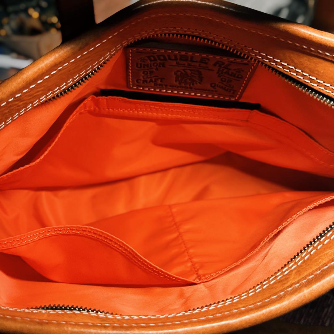 RRL 登山探险シリーズ レザーショルダーバッグ