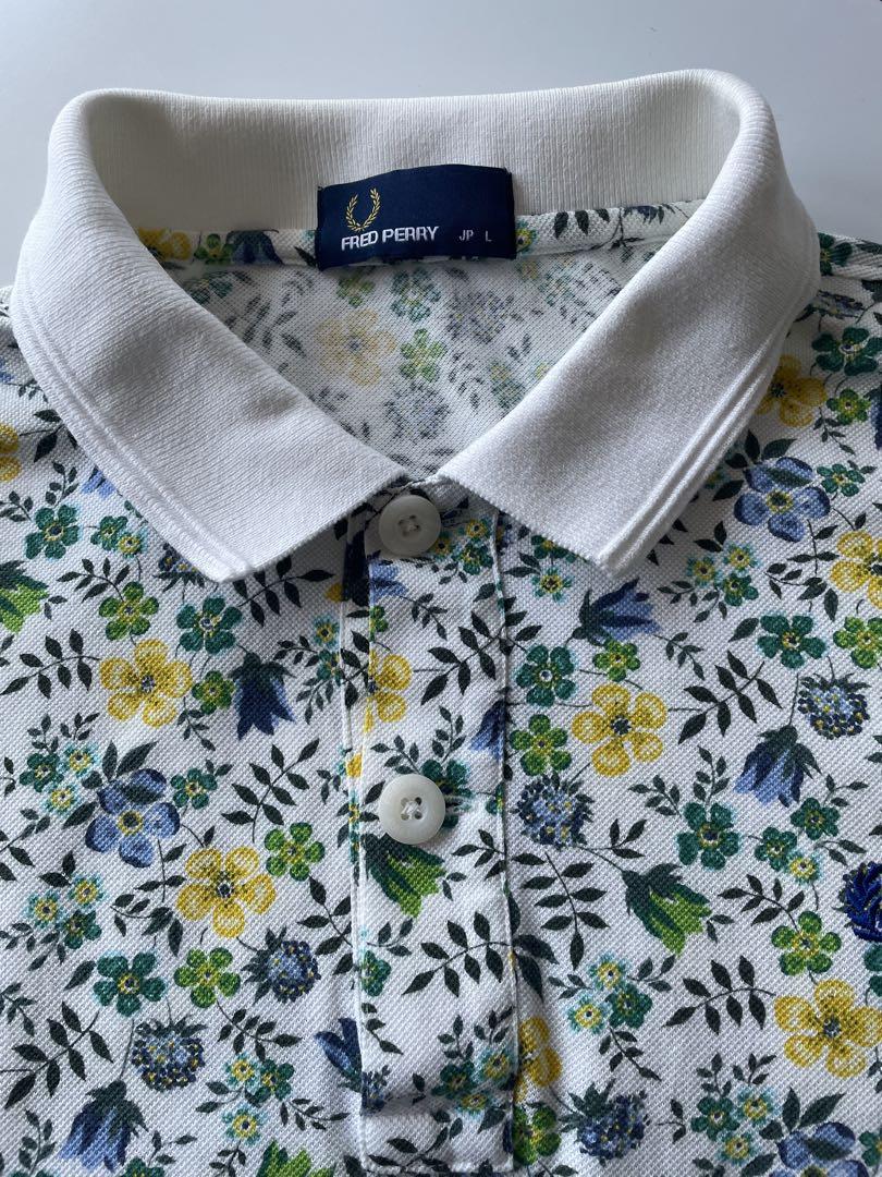 FRED PERRY LIBERTYフレッドペリー リバティ 花柄 ポロシャツ
