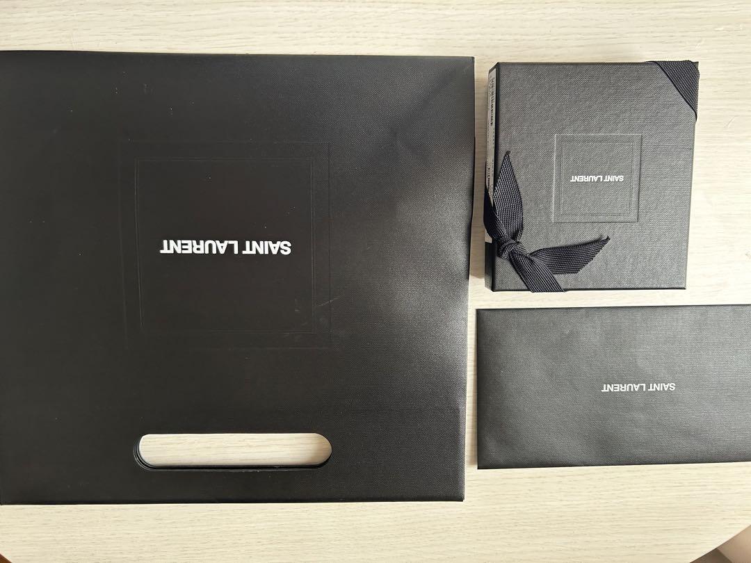 専用SAINT LAURENT プレートレザーブレスレット　サンローラン