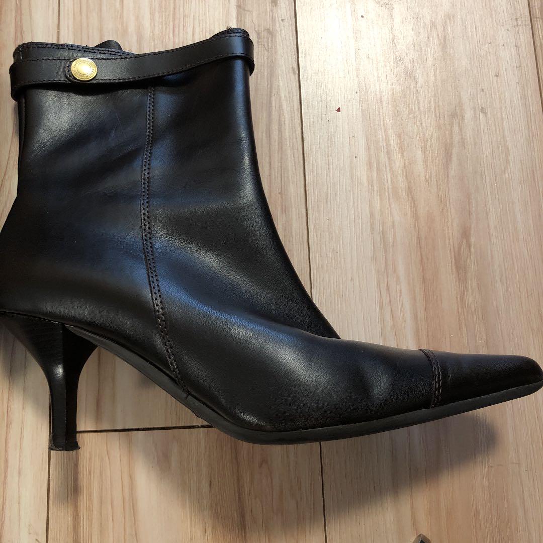 新作正規品 中古 81 2 25.5センチ EN9fF-m82962547964 美品 コーチ ショートブーツ 安い格安