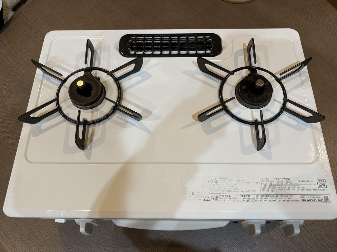 Rinnai ガスコンロ 56cm HOWARO 2口 プロパンガス LPガスガステーブル・コンロ