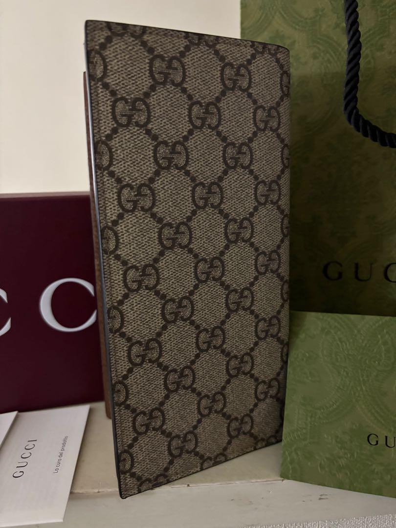 【新品】GUCCI グッチ 長財布 GGスプリーム ロングウォレット ベージュ