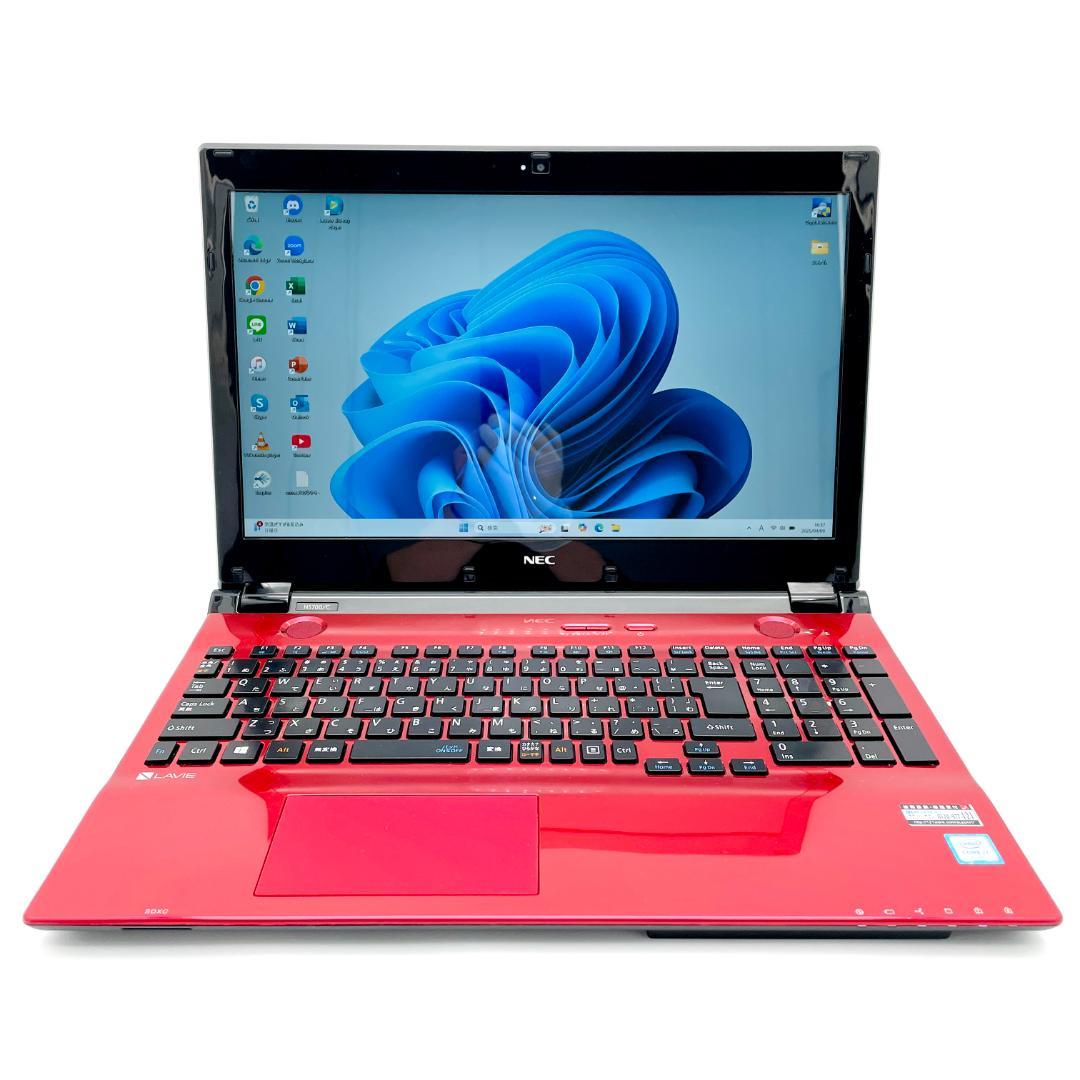 【Core i7・Office付】NEC LaVie SSD250/メモリ8GB NEC LAVIE i7 新品SSD メモリ8G オフィス付き ノートパソコン