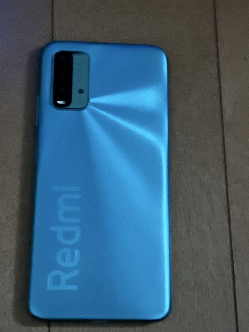 Redmi 9t スマートフォン 本体 青