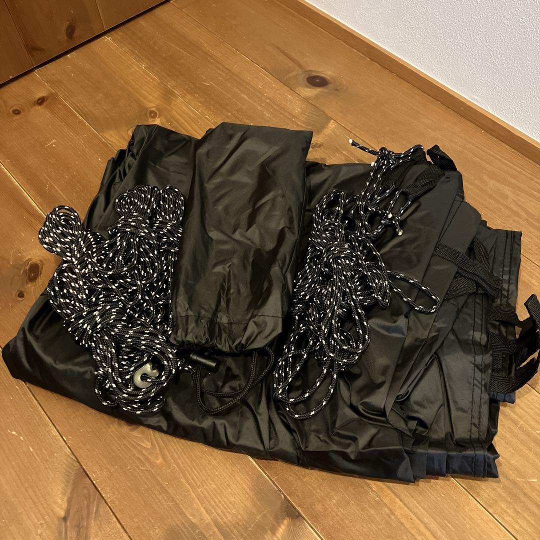 DD Hammocks DD タープ ３×３ (ジェットブラック）